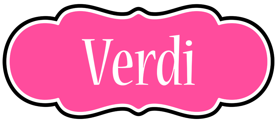 Verdi invitation logo