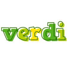 Verdi juice logo