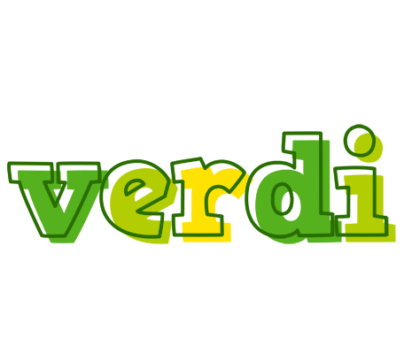 Verdi juice logo