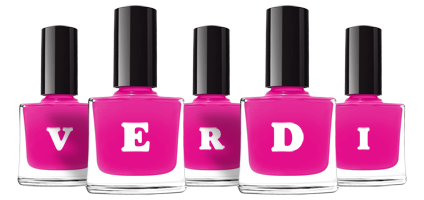 Verdi nails logo