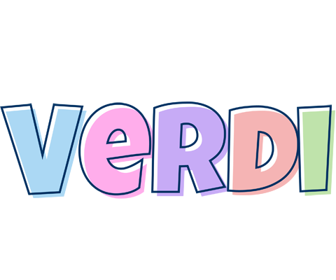 Verdi pastel logo