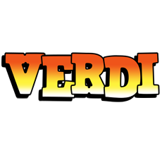 Verdi sunset logo