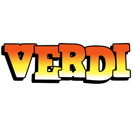 Verdi sunset logo