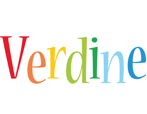 Verdine birthday logo