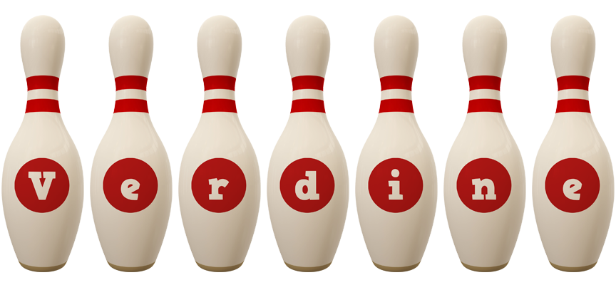 Verdine bowling-pin logo