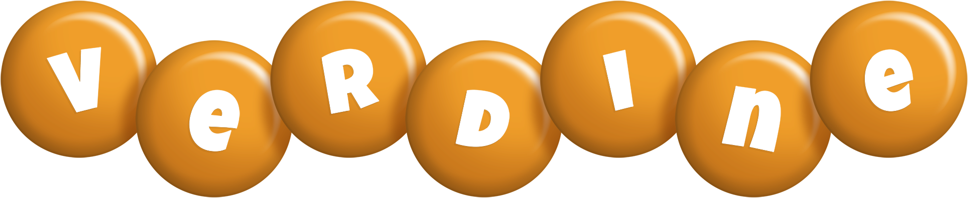 Verdine candy-orange logo