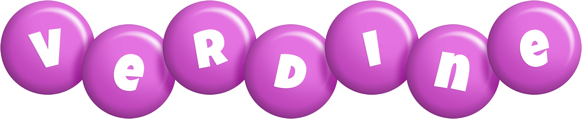 Verdine candy-purple logo