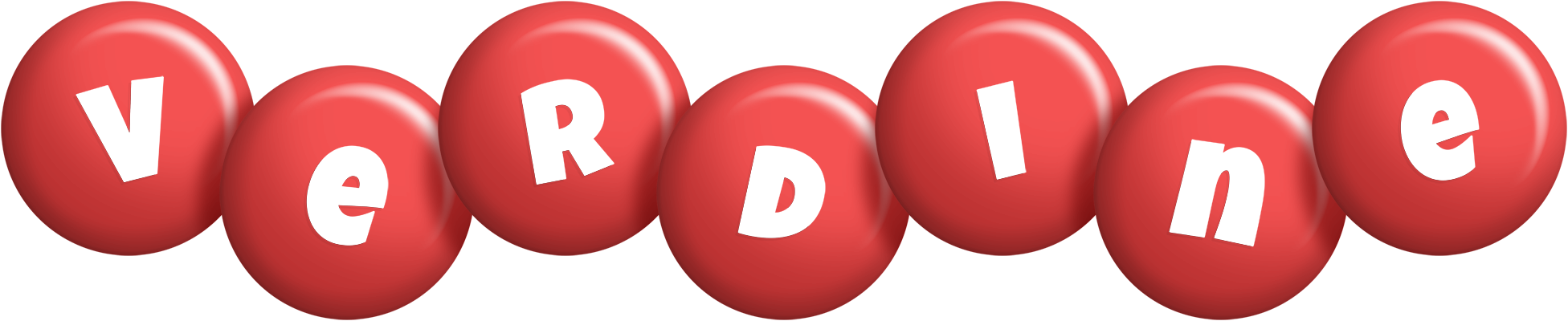 Verdine candy-red logo