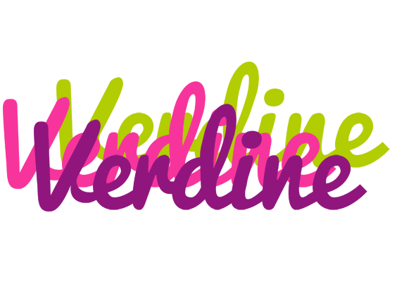 Verdine flowers logo