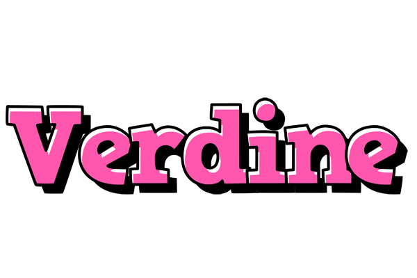 Verdine girlish logo