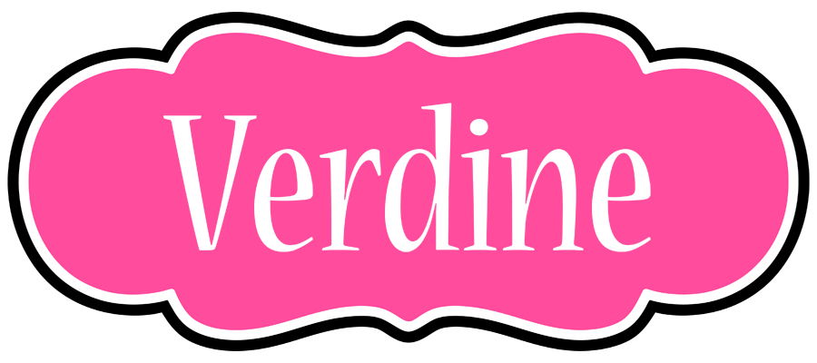 Verdine invitation logo