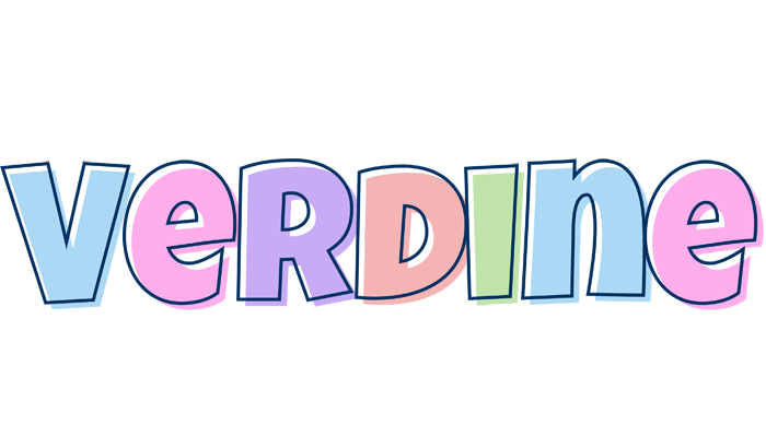 Verdine pastel logo