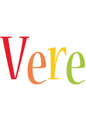 Vere birthday logo