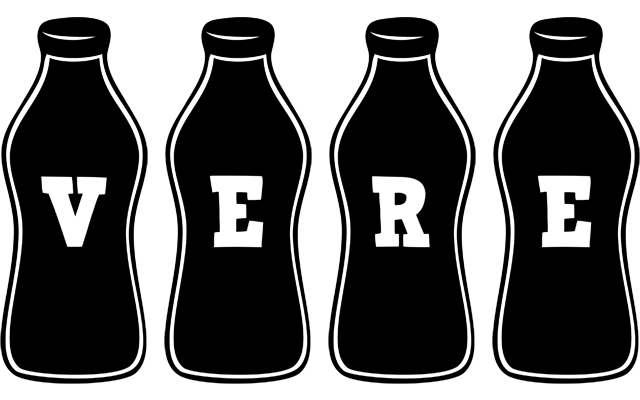 Vere bottle logo
