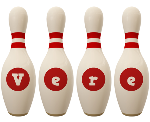 Vere bowling-pin logo