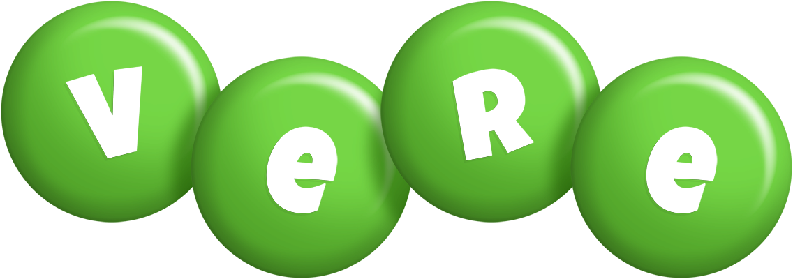 Vere candy-green logo
