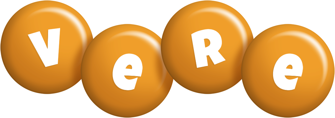 Vere candy-orange logo