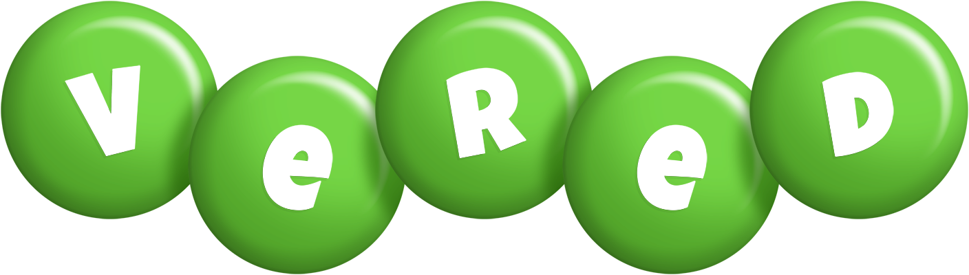 Vered candy-green logo