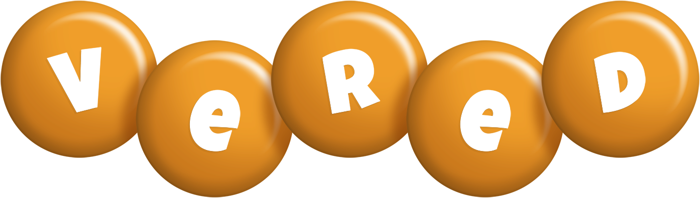 Vered candy-orange logo