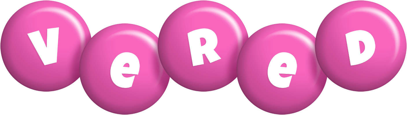 Vered candy-pink logo
