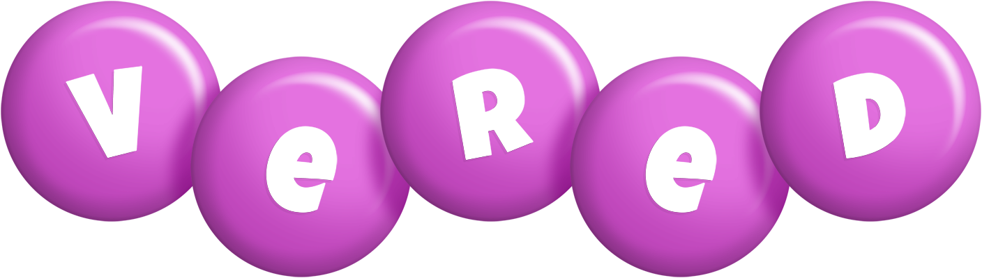 Vered candy-purple logo