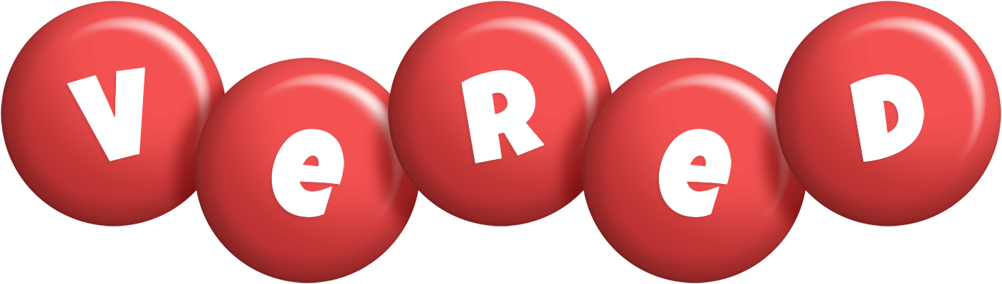Vered candy-red logo