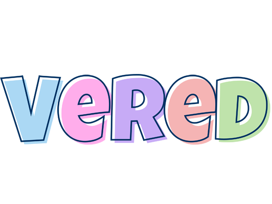 Vered pastel logo