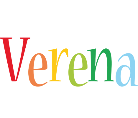 Verena birthday logo