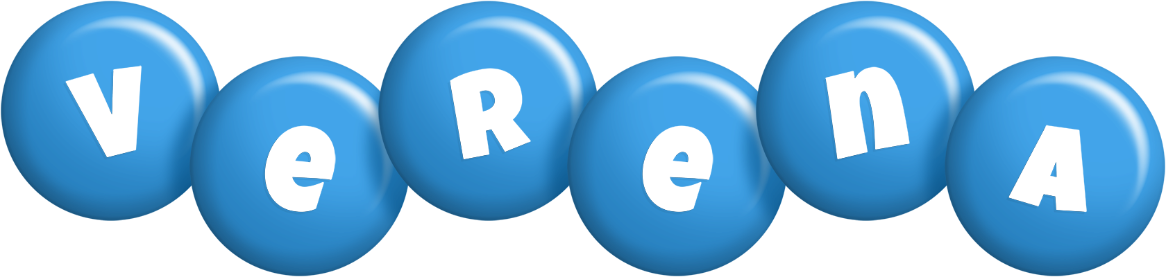 Verena candy-blue logo