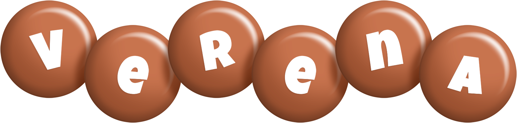 Verena candy-brown logo