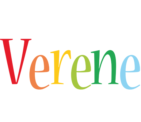 Verene birthday logo