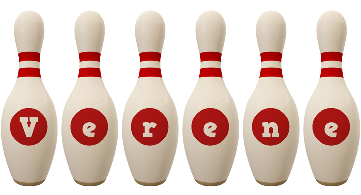 Verene bowling-pin logo