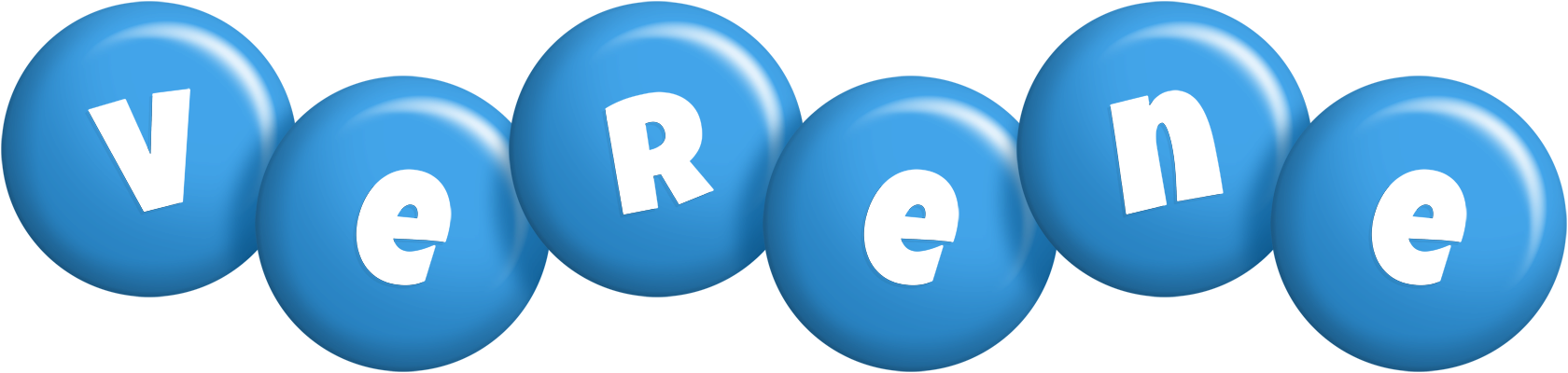 Verene candy-blue logo