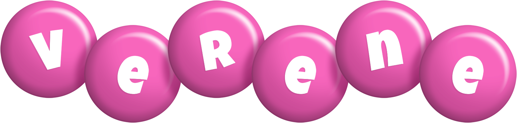 Verene candy-pink logo
