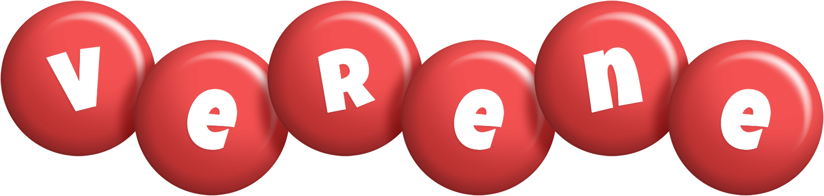 Verene candy-red logo