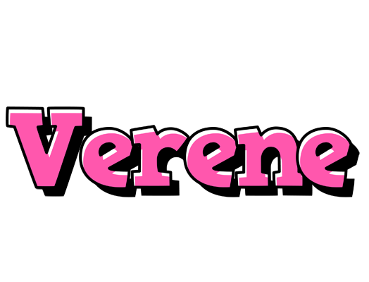 Verene girlish logo