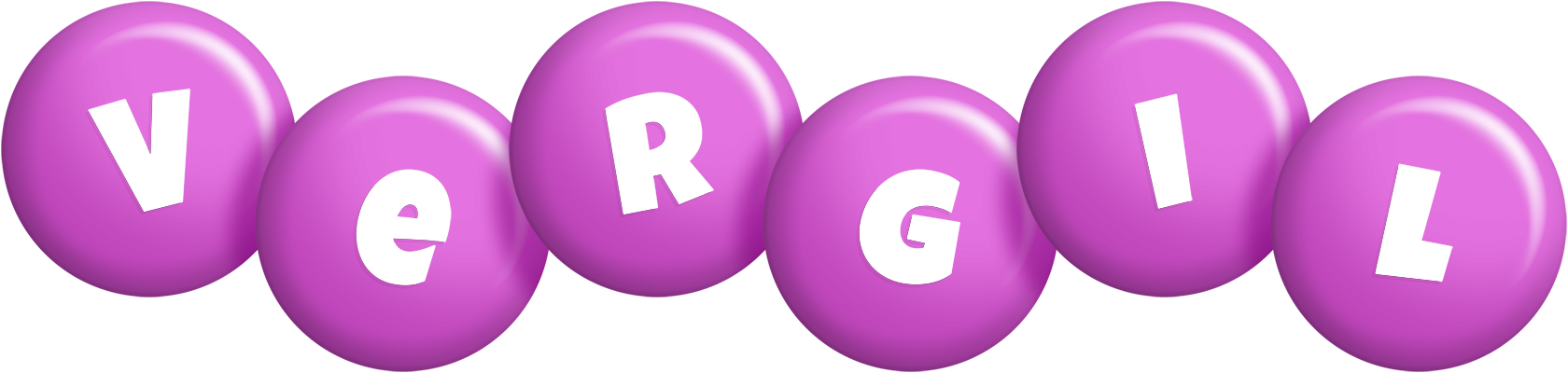 Vergil candy-purple logo
