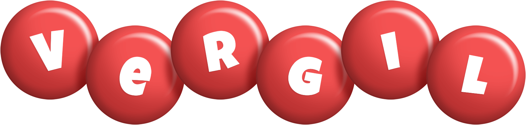 Vergil candy-red logo
