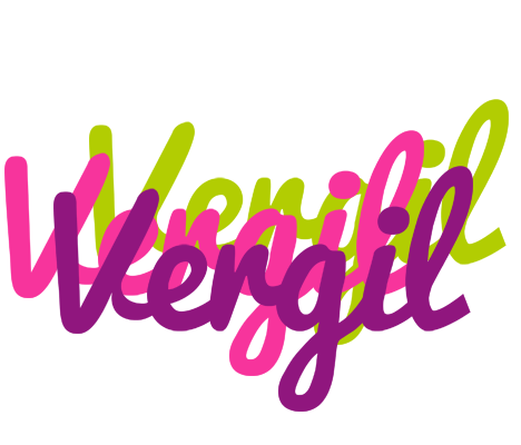 Vergil flowers logo