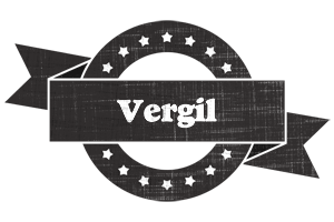 Vergil grunge logo