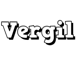 Vergil snowing logo