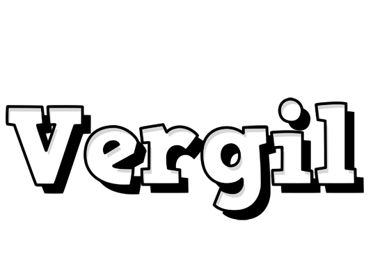 Vergil snowing logo