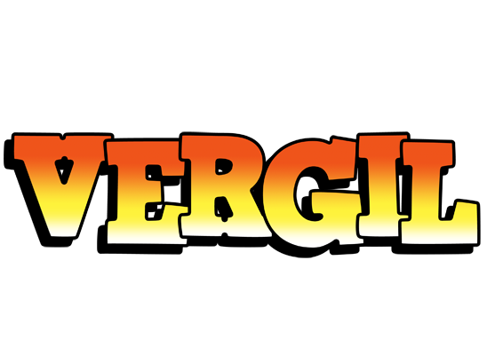Vergil sunset logo