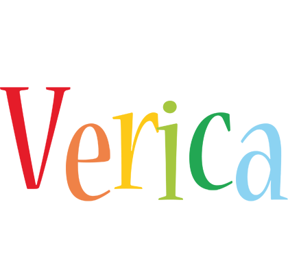 Verica birthday logo