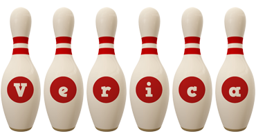 Verica bowling-pin logo