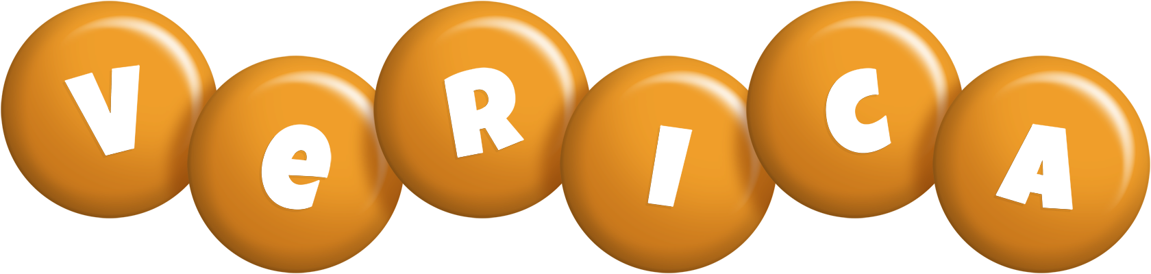 Verica candy-orange logo
