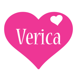 Verica love-heart logo