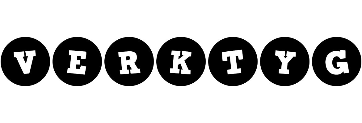 VERKTYG logo effect. Colorful text effects in various flavors. Customize your own text here: https://www.textgiraffe.com/logos/tools/