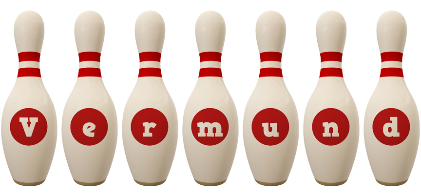 Vermund bowling-pin logo