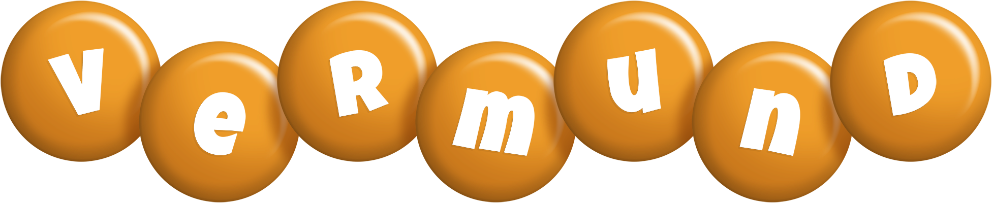 Vermund candy-orange logo